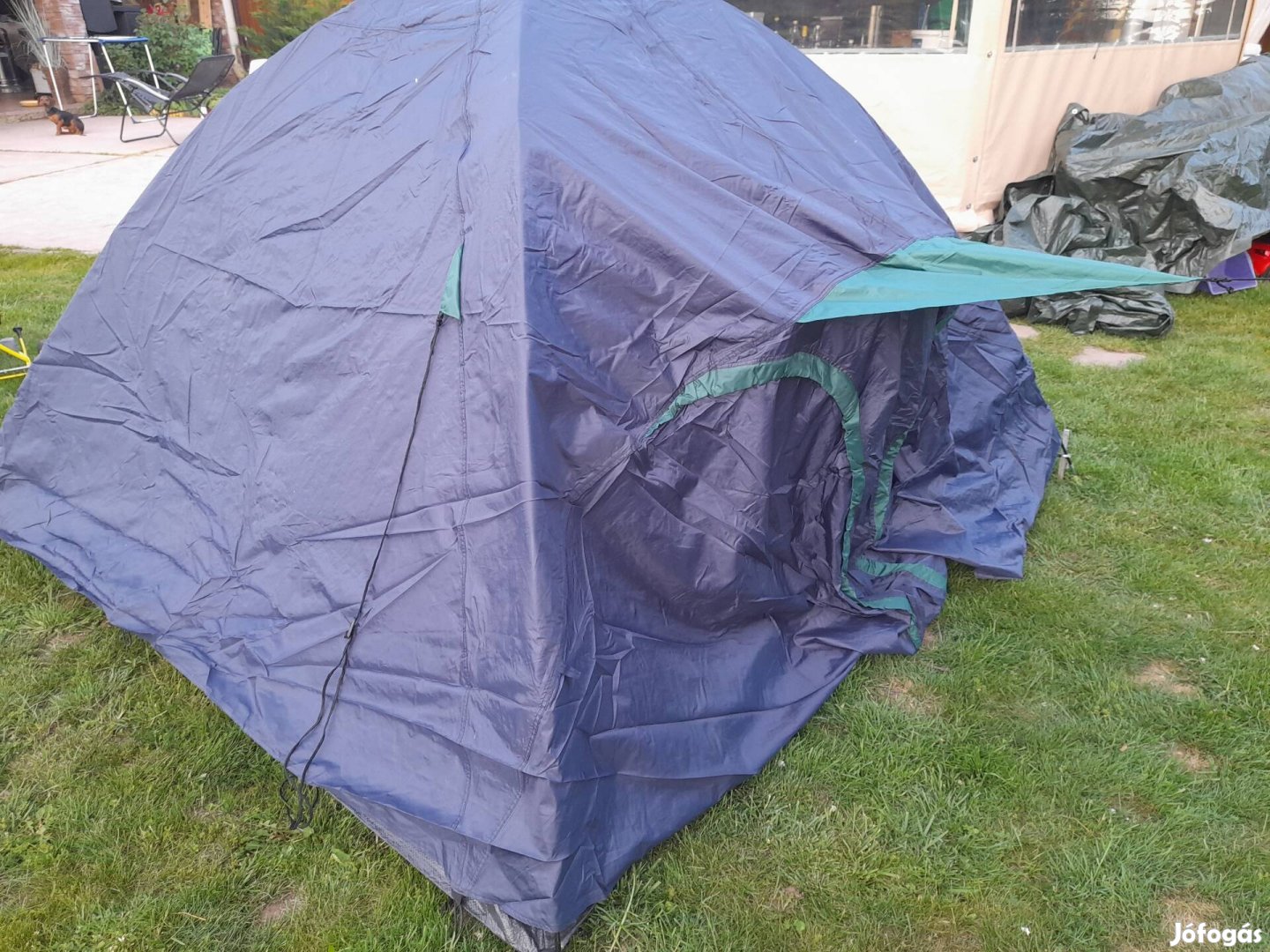 Hagyományos iglu sátor esővédővel 4 személyes 10.000 ft 