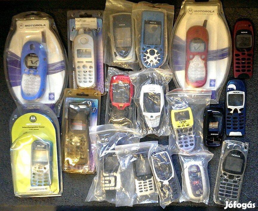 Hagyományos mobiltelefon alkatrészek, tokok