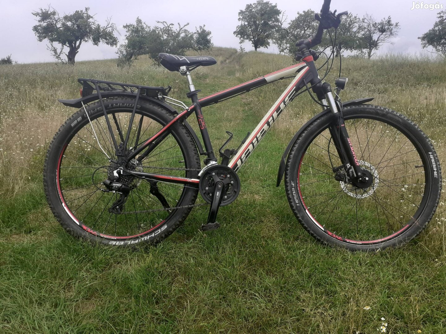 Haibike 27,5 -es, agydinamós, alukerékpár 