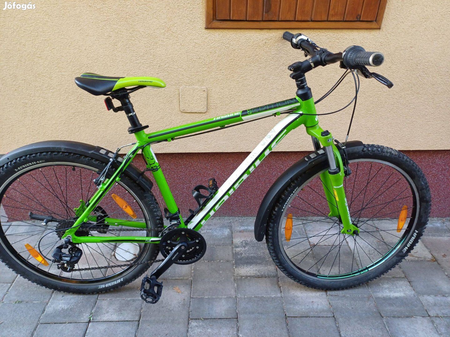 Haibike 27.5 alu kerékpár eladó,posta 5000ft