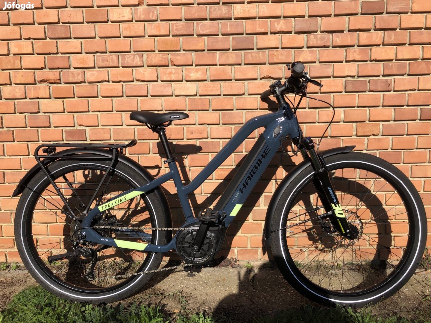 Haibike Trekking 5 ebike, performance 500, 114km, garancia