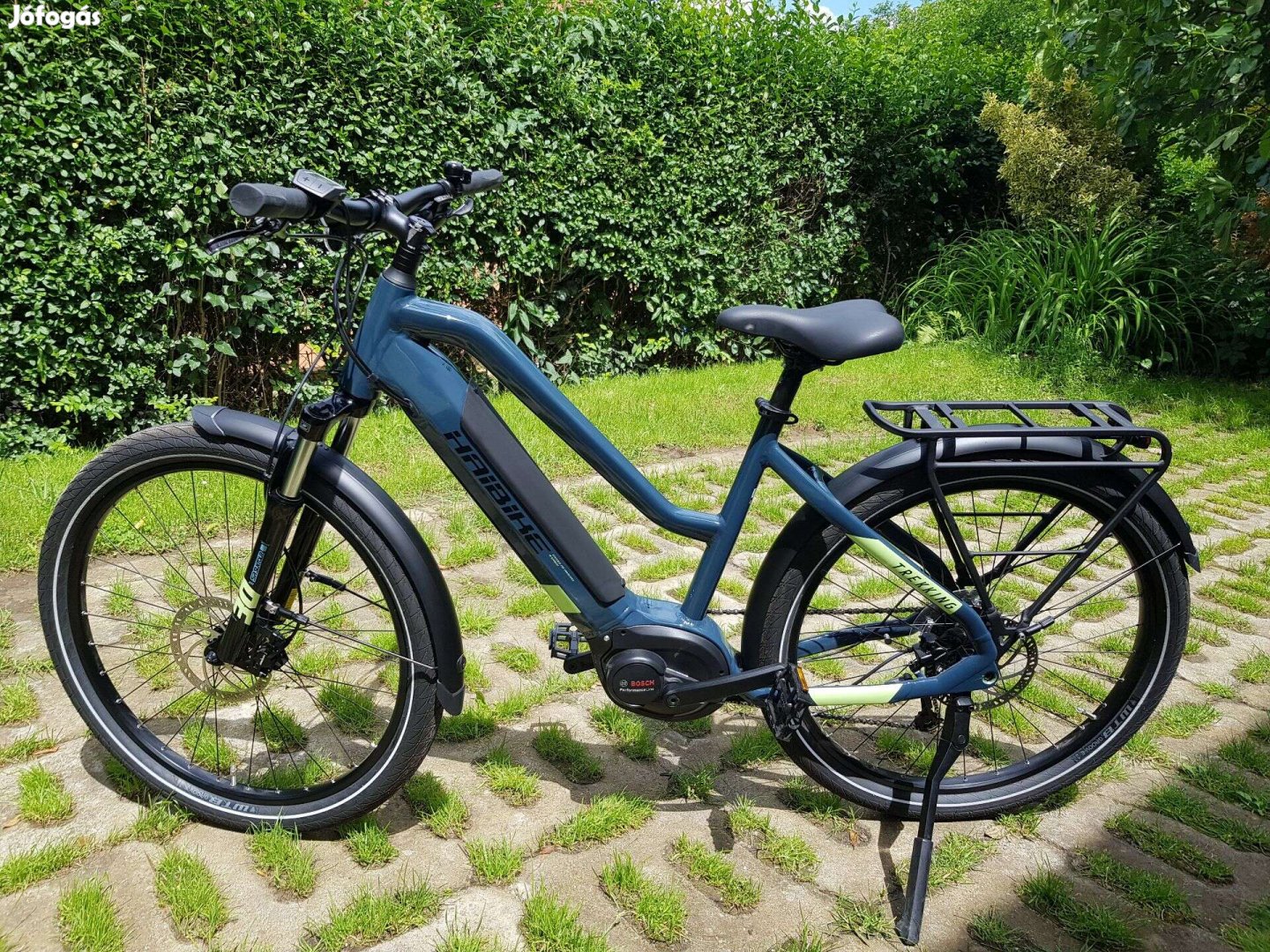 Haibike Trekking 5 i500Wh TR48 elektromos kerékpár újszerű állapotban