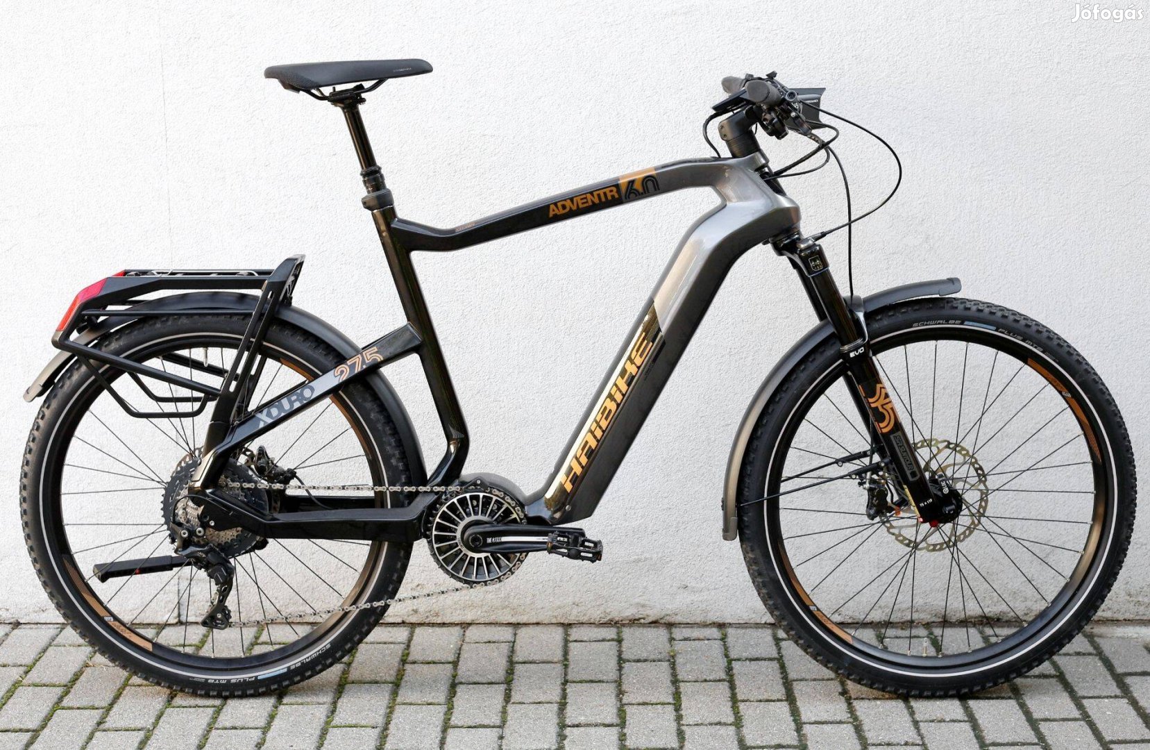 Haibike Xduro Adventr 6.0 Flyon 27,5" újszerű Carbon ebike kerékpár