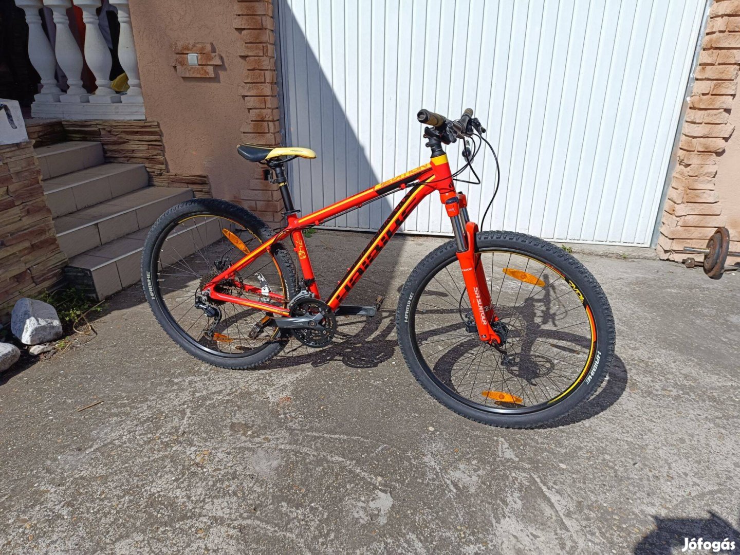 Haibike hidraulikus tárcsafékes férfi aluvázas 27,5"-os kerékpár jó ál