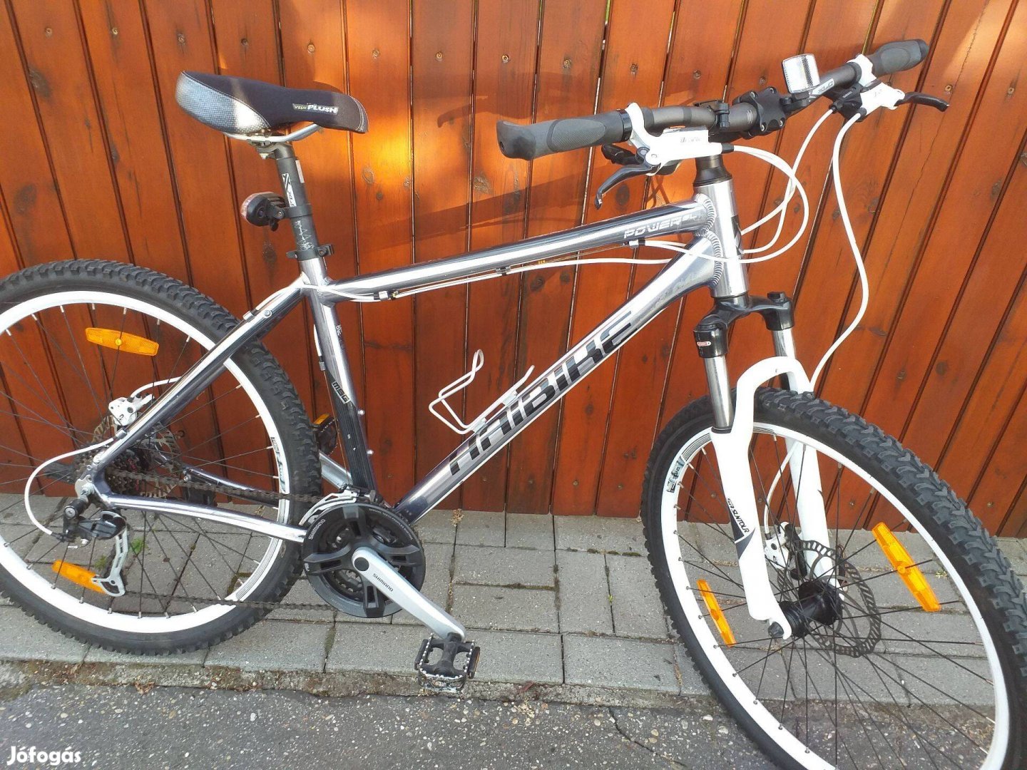Haibike power SL króm fényezés, hidraolikus fék, kerékpár bicikli