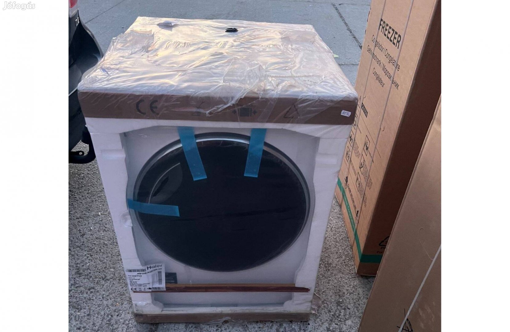 Haier HD100-A2979N-de, 10 kg, hőszivattyús szárítógép, 279e.ft helyett