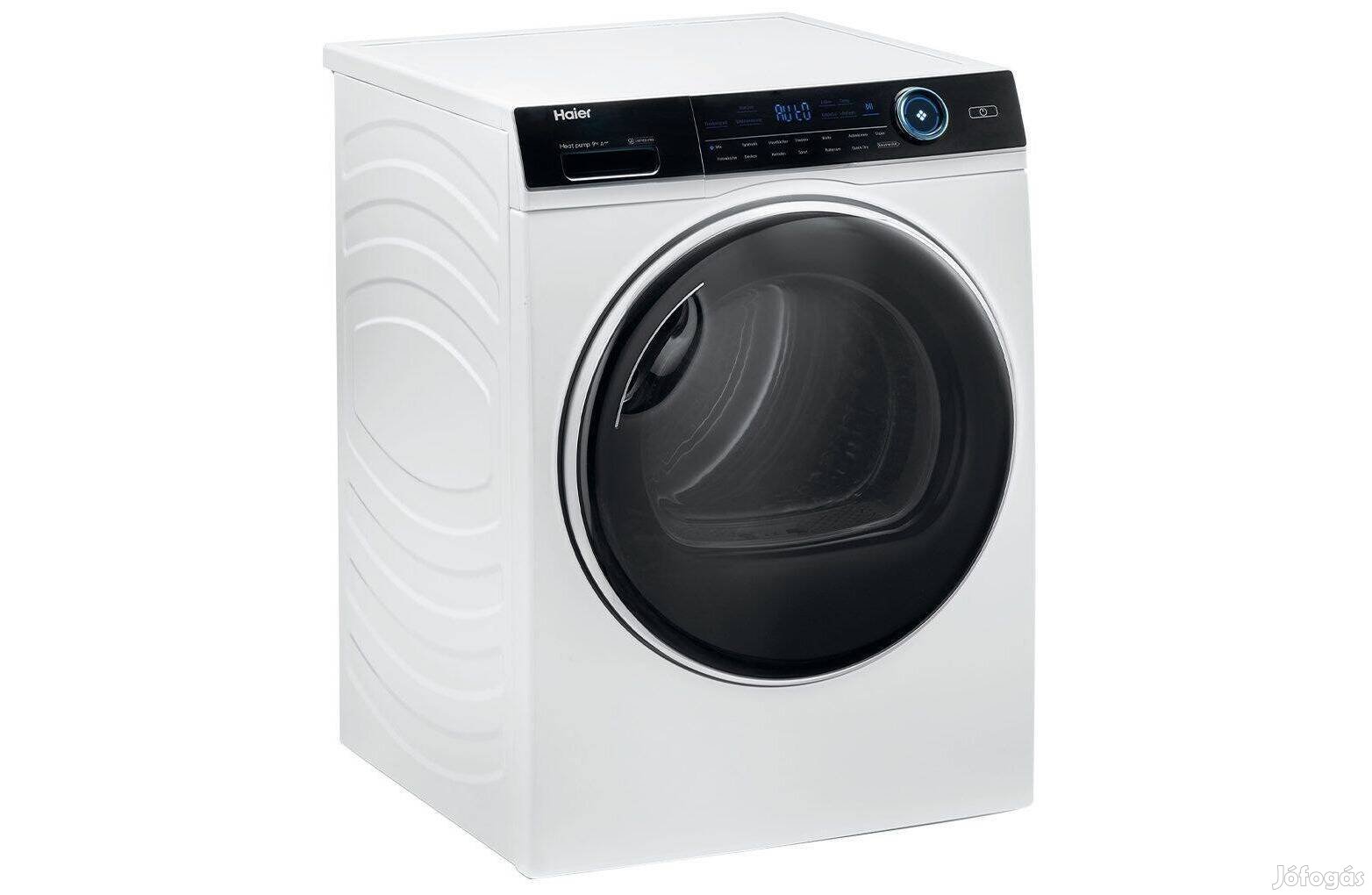 Haier HD90-A3S979 A+++ 9kg Inverteres Gőzös Hőszivattyús Szárítógép