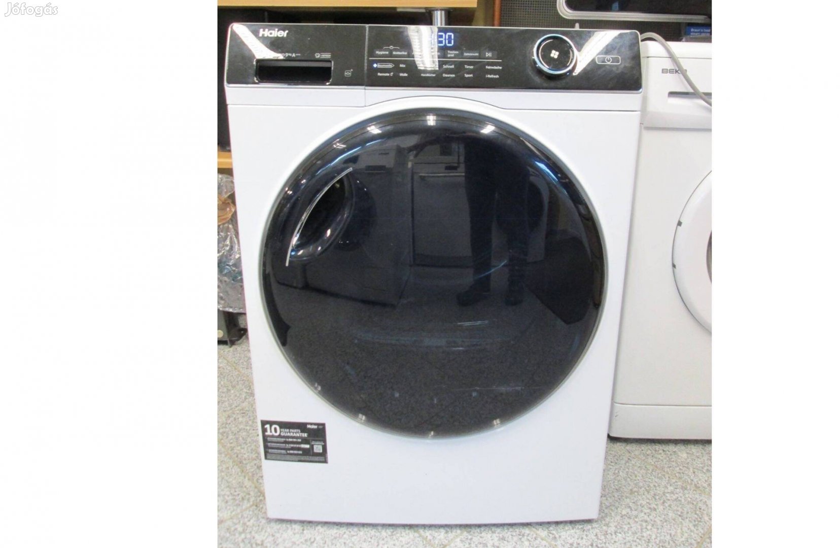 Haier Hőszivattyús szárítógép kis hibával Leárazva! 9kg A