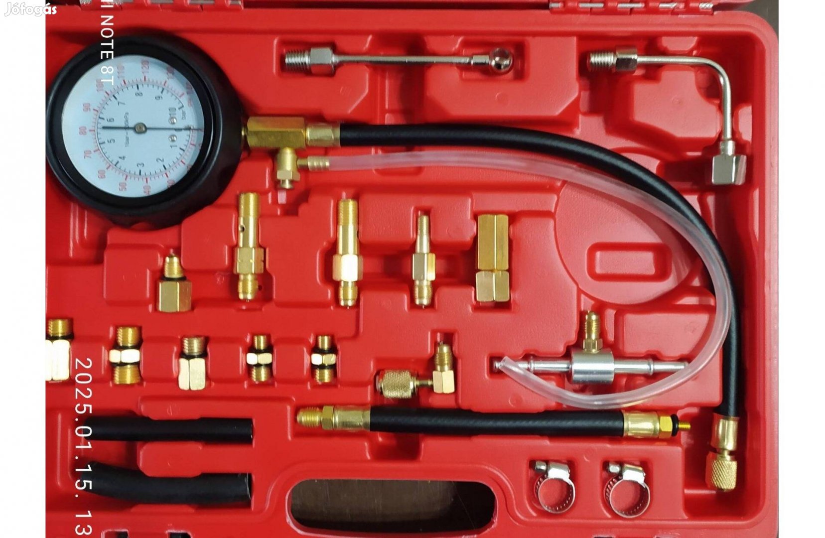Haina HA-1154 benzines és diesel üzemanyagrendszer nyomásmérő szett
