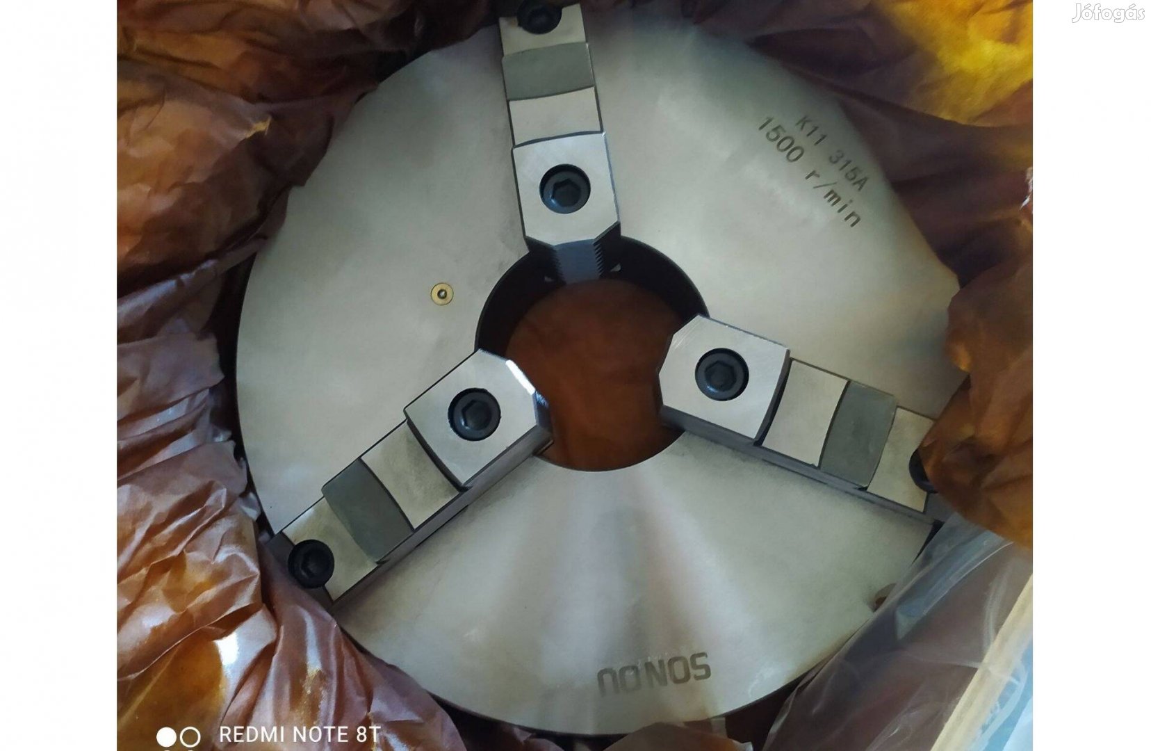 Haina HA-5701 esztergatokmány 3 pofás 315 mm K11-315A