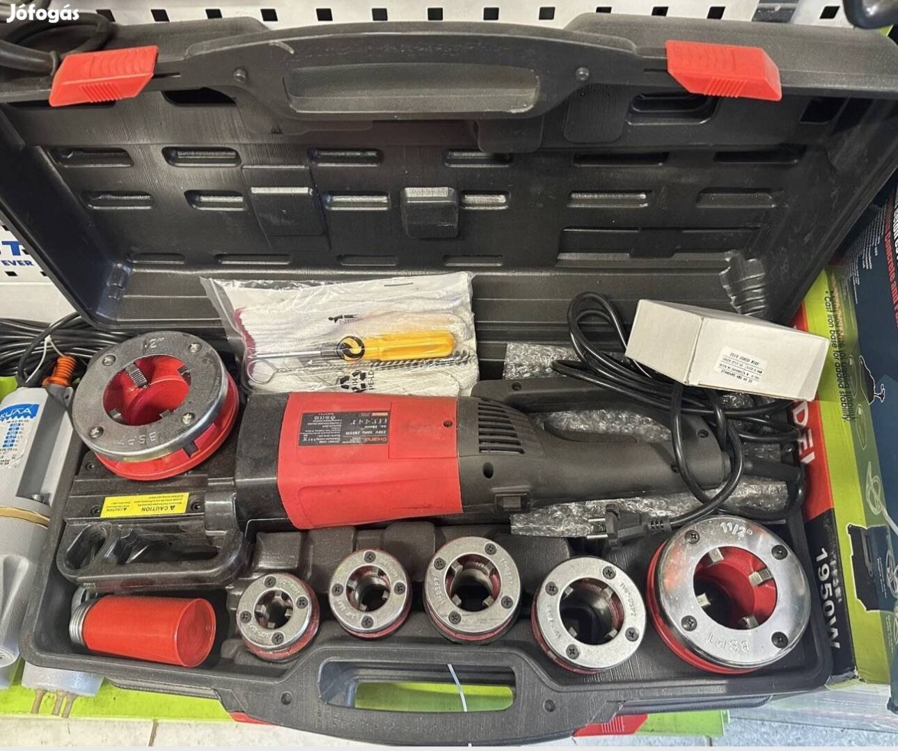 Haina HM-6845 elektromos csőmenetmetszőgép