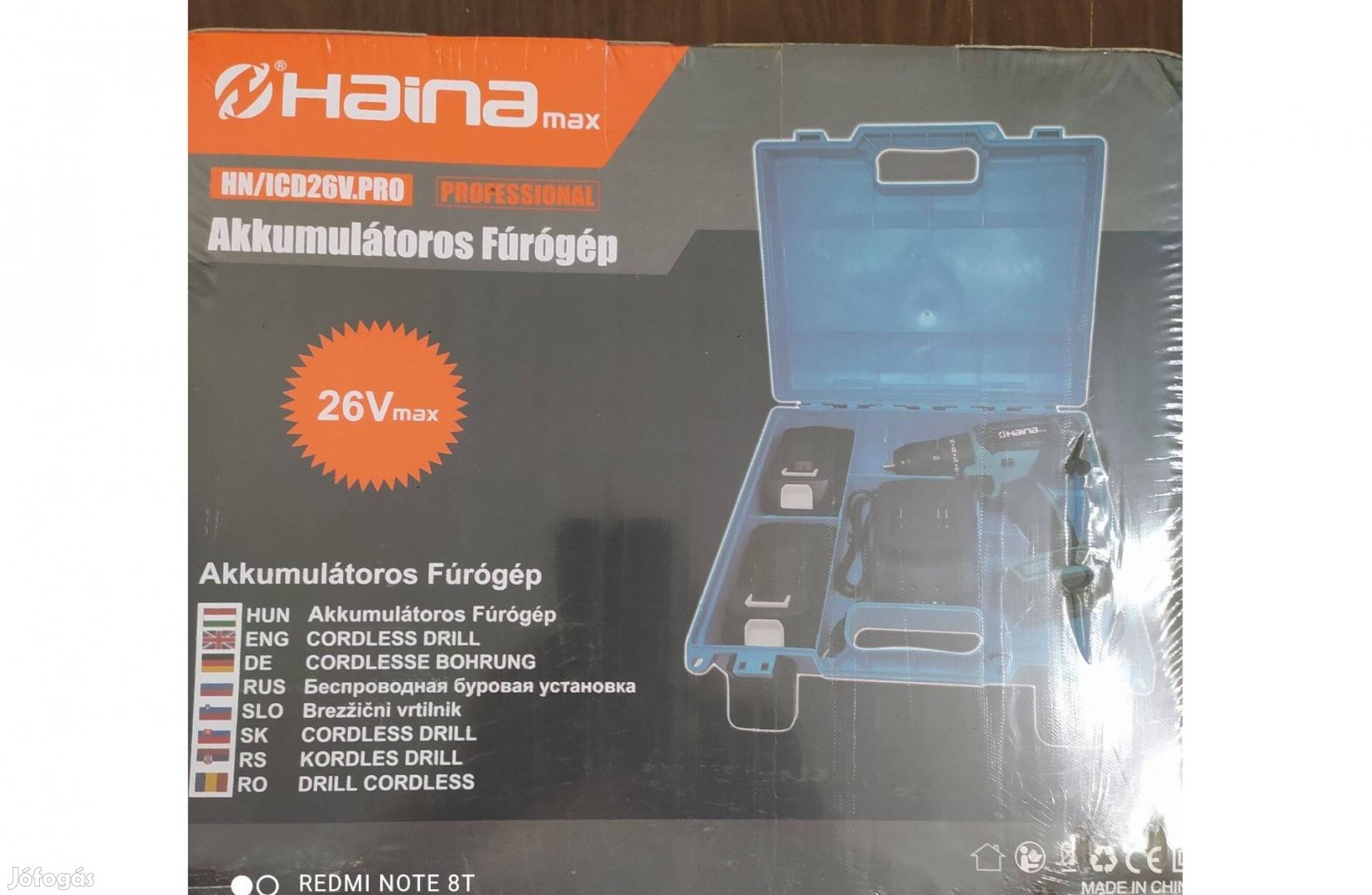 Haina akkus fúró-csavarozó HN-ICD26V.Pro