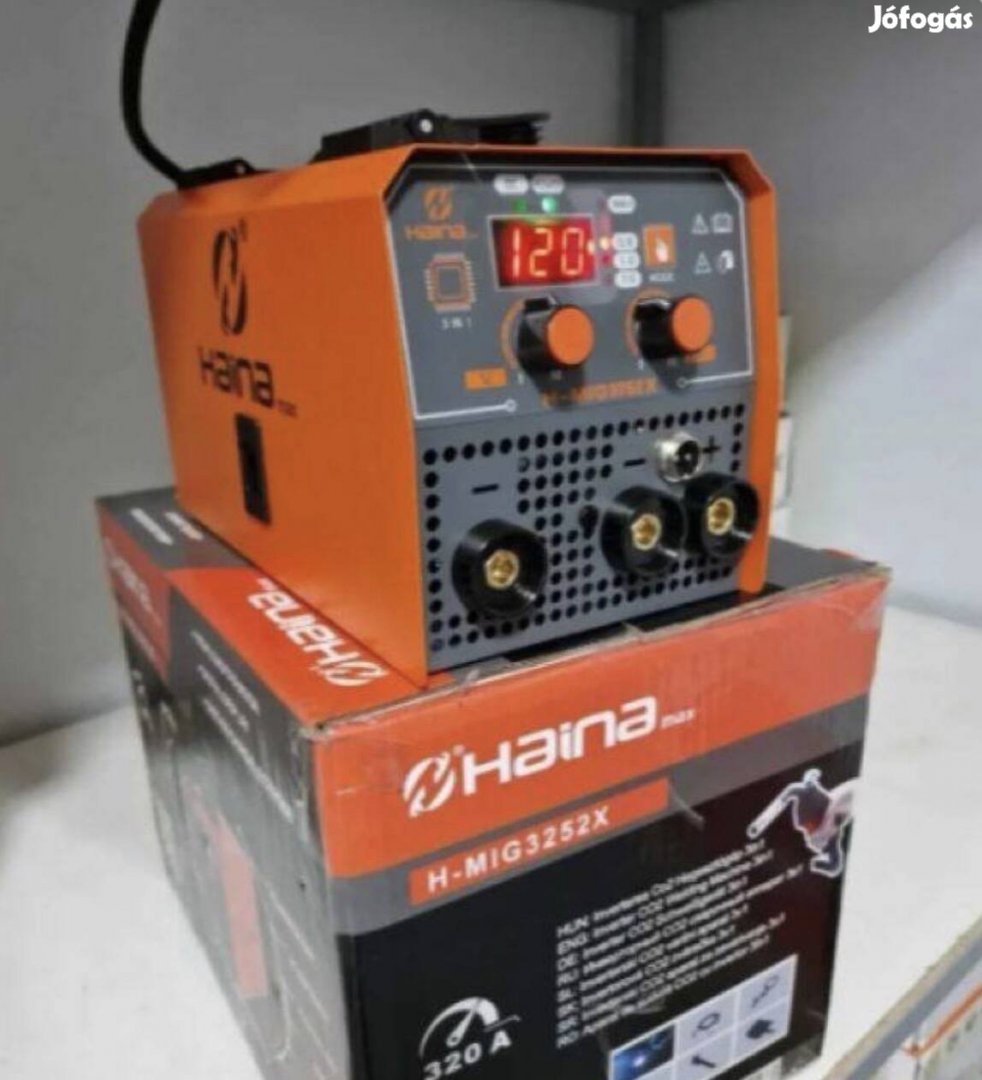 Haina inverteres hegesztőgép védőgáz nélküli , huzallal