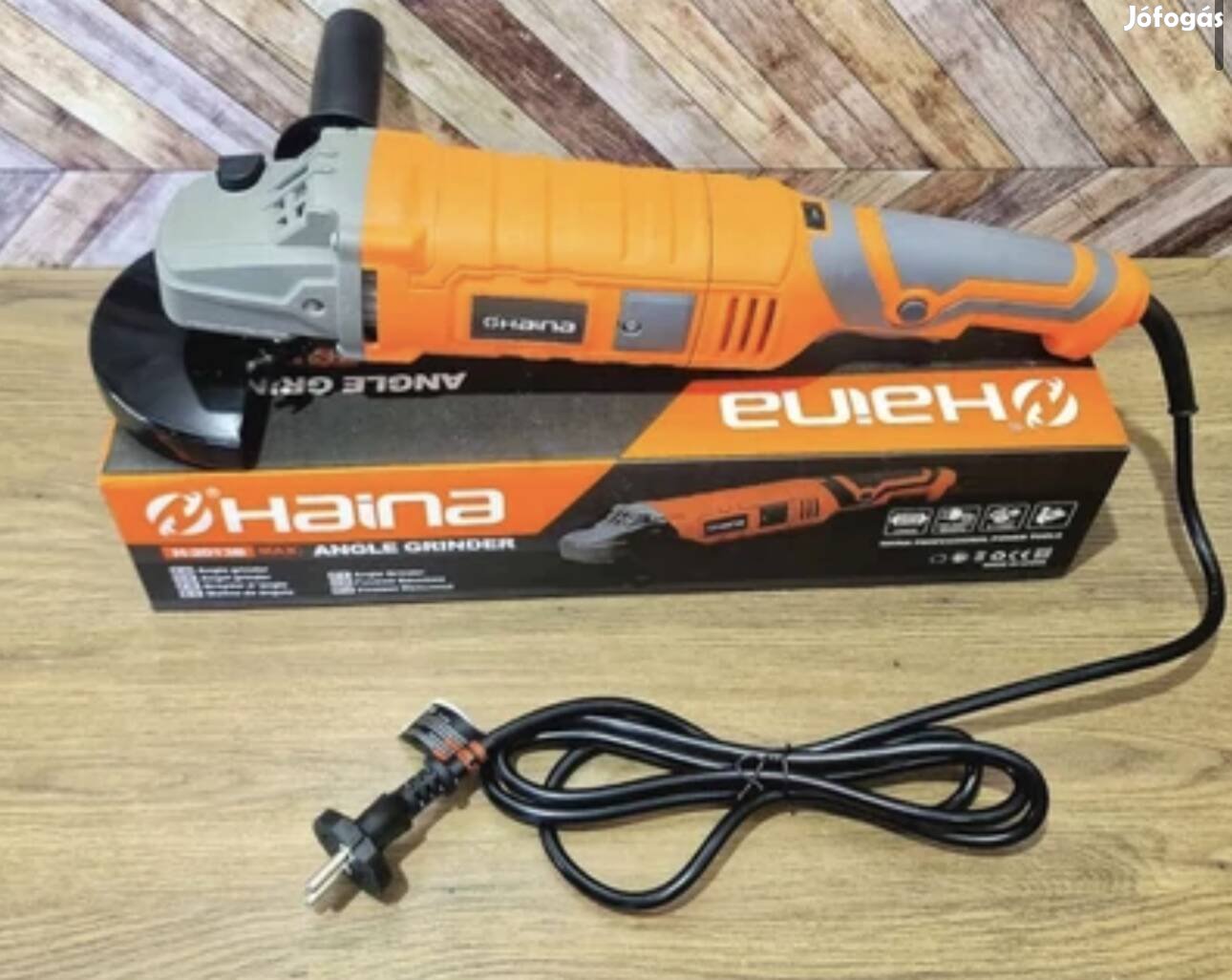 Haina minőségi fordulatszám szabályzós 1200Wsarokcsiszoló 125 mm-es 