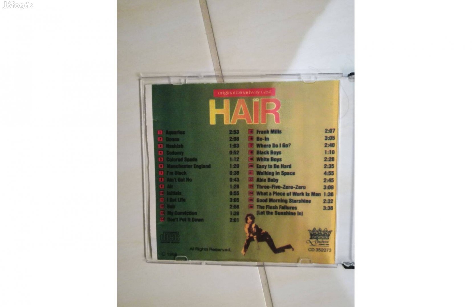 Hair - filmzene CD