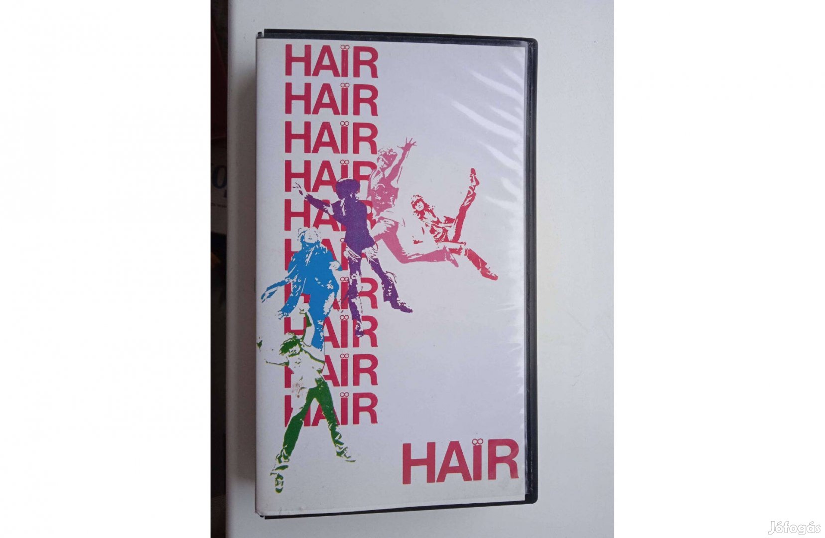 Hair , színes , magyar feliratos amerikai film , VHS kazettán