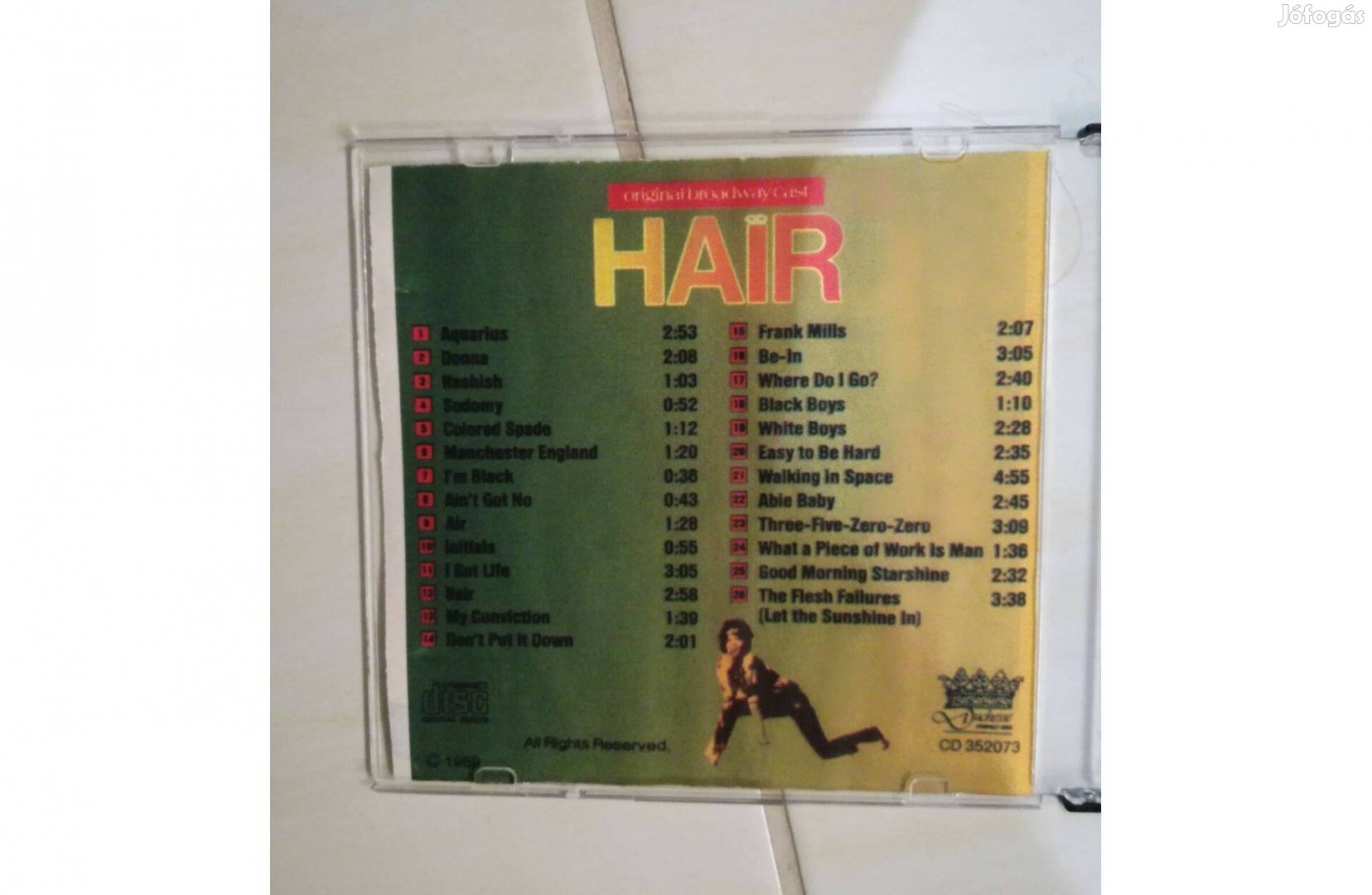 Hair (filmzene, musical CD)