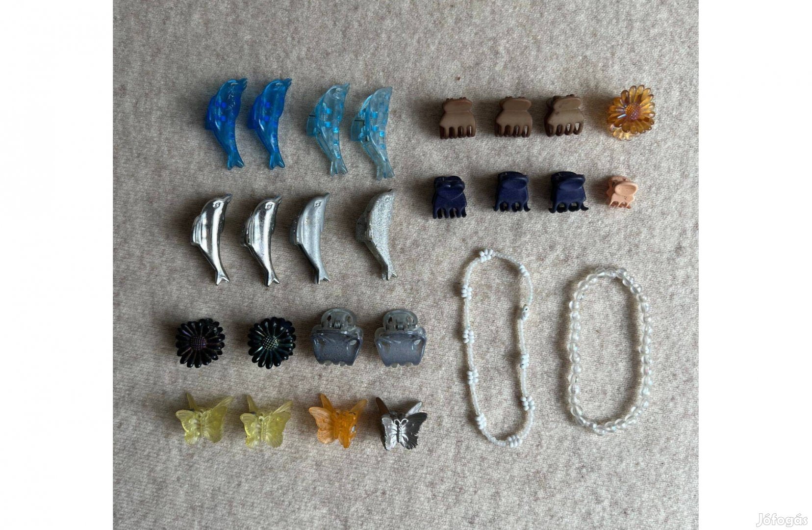 Hajcsat, hajcsipesz lányka csomag 26 db