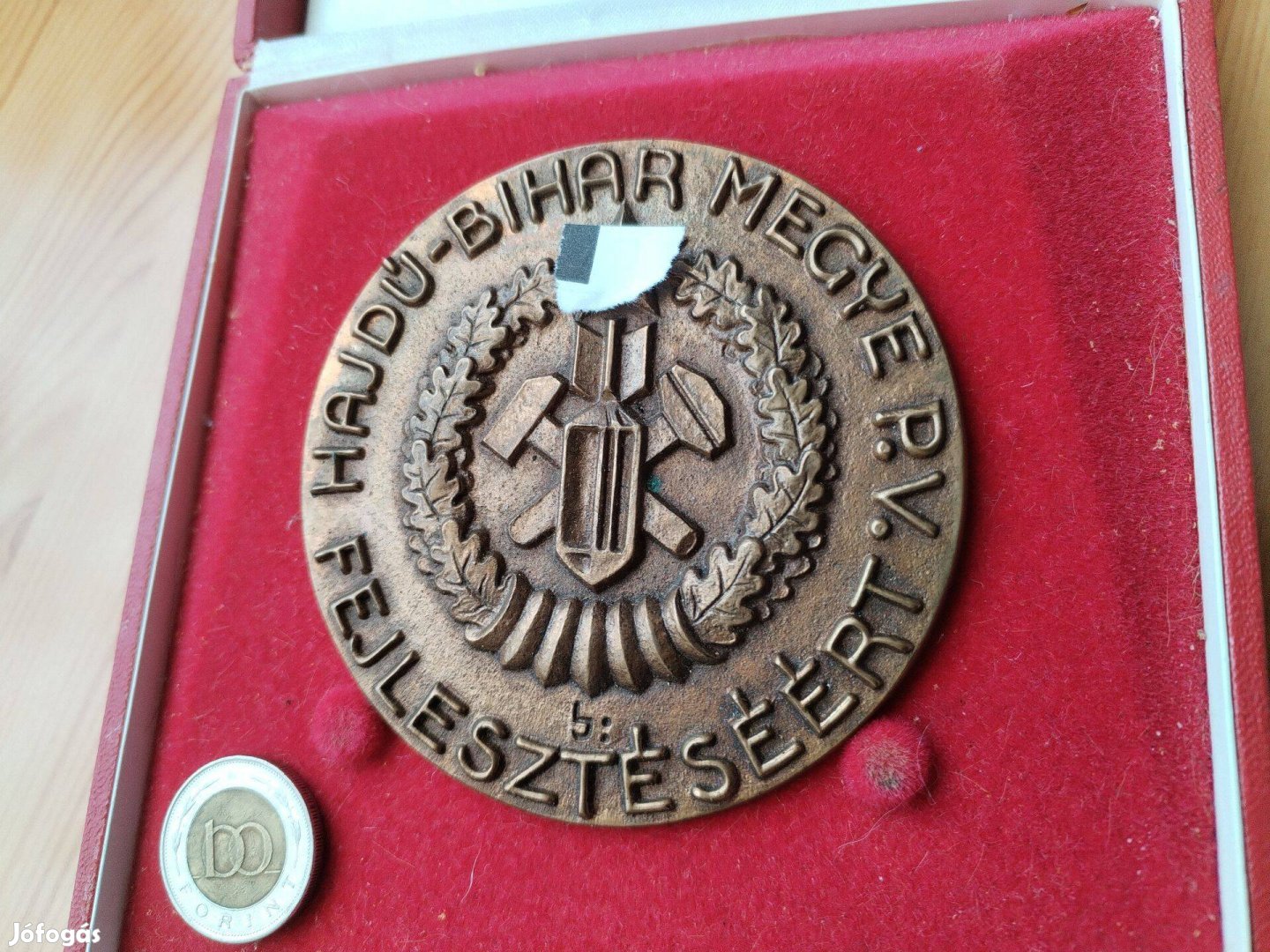 Hajdú-Bihar Megyei Polgári Védelem kitüntető plakettje