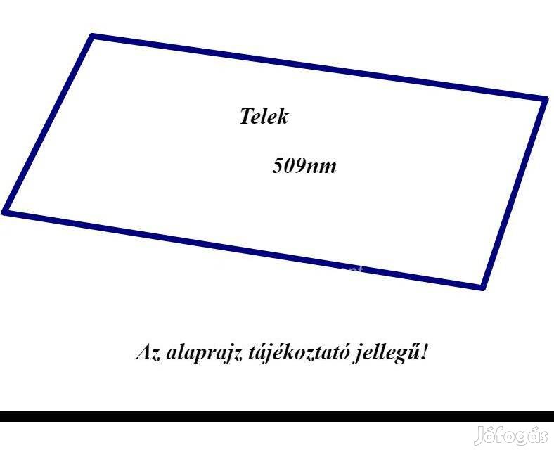 Hajdúszoboszlói 509 nm-es telek eladó #4740253