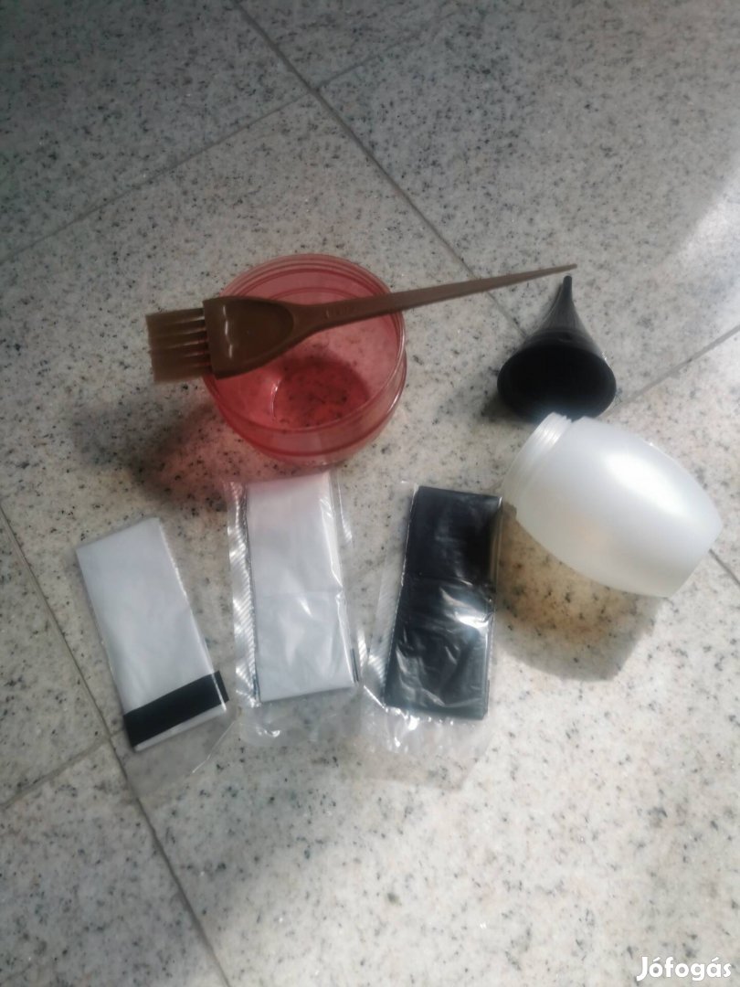 Hajfestő készlet, hajfestő szett, hajfestő kellékek, új