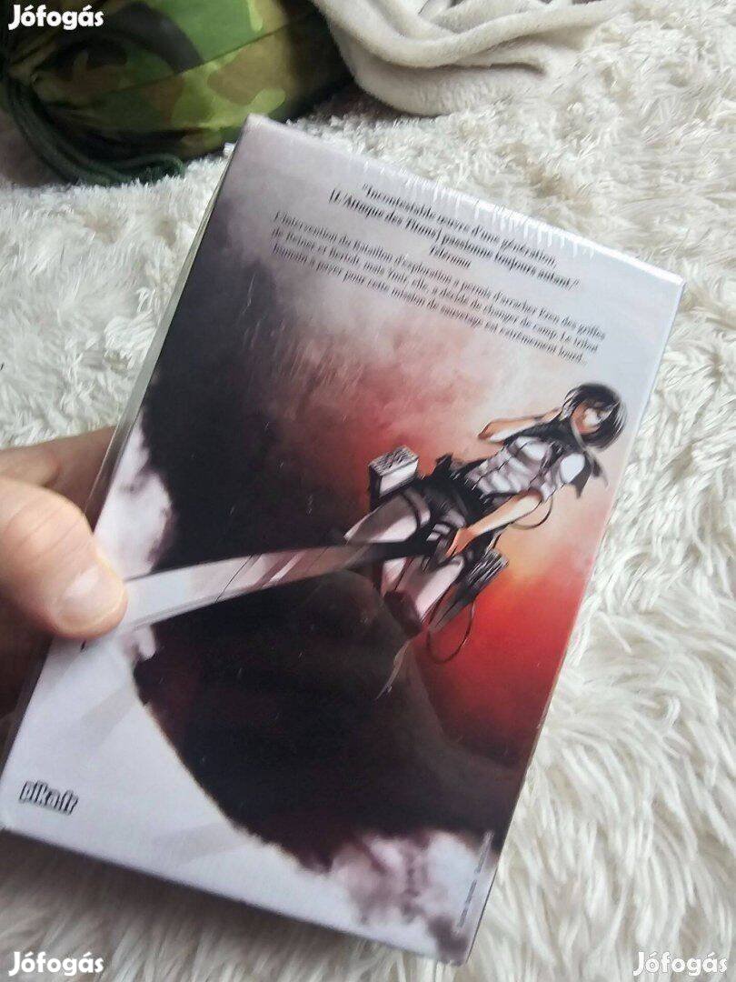 Hajime Isayama Coffret L'attaque des titans francia nyelvü könyv