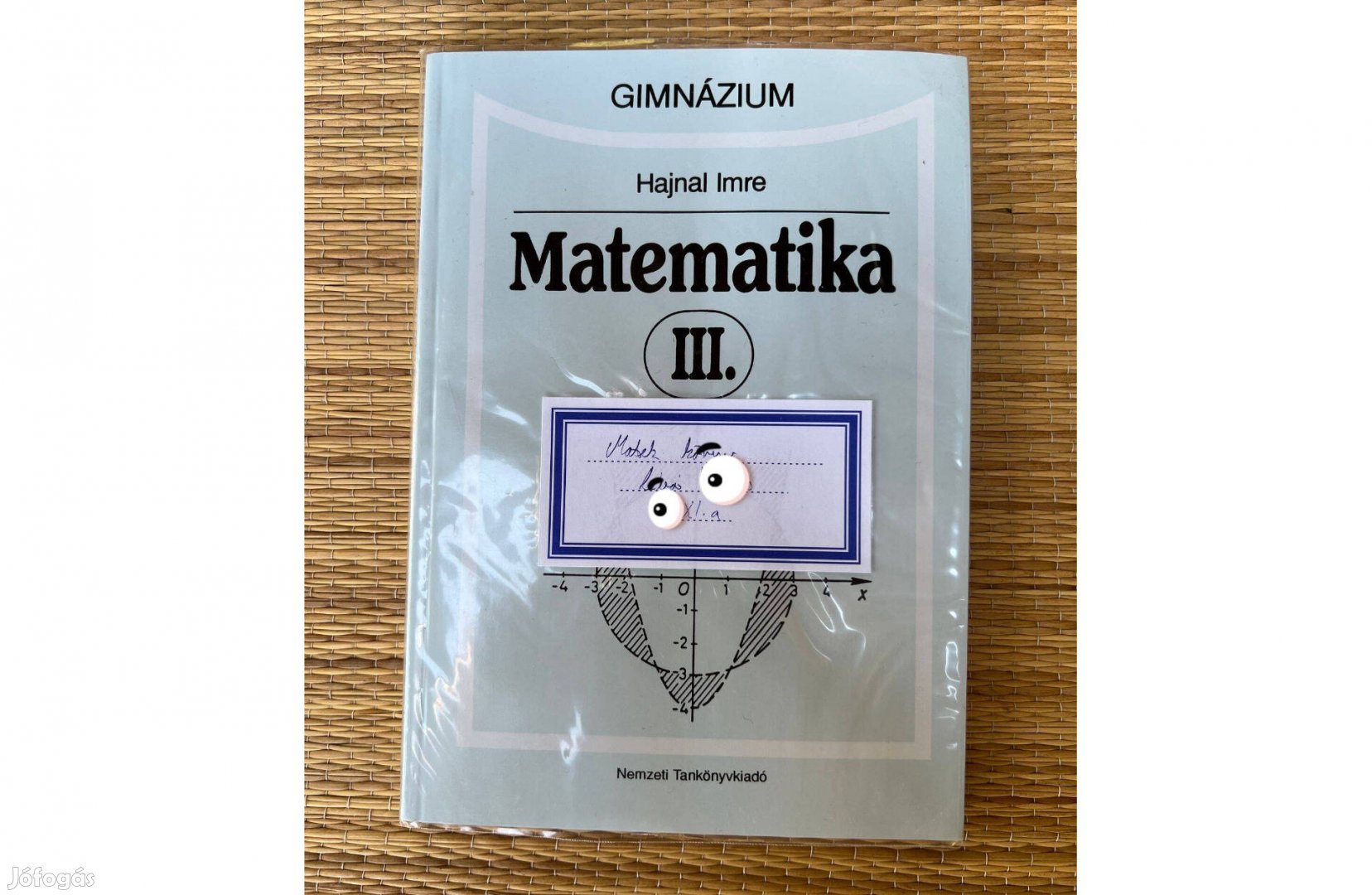 Hajnal Imre: Matematika III. Gimnázium III. Osztály