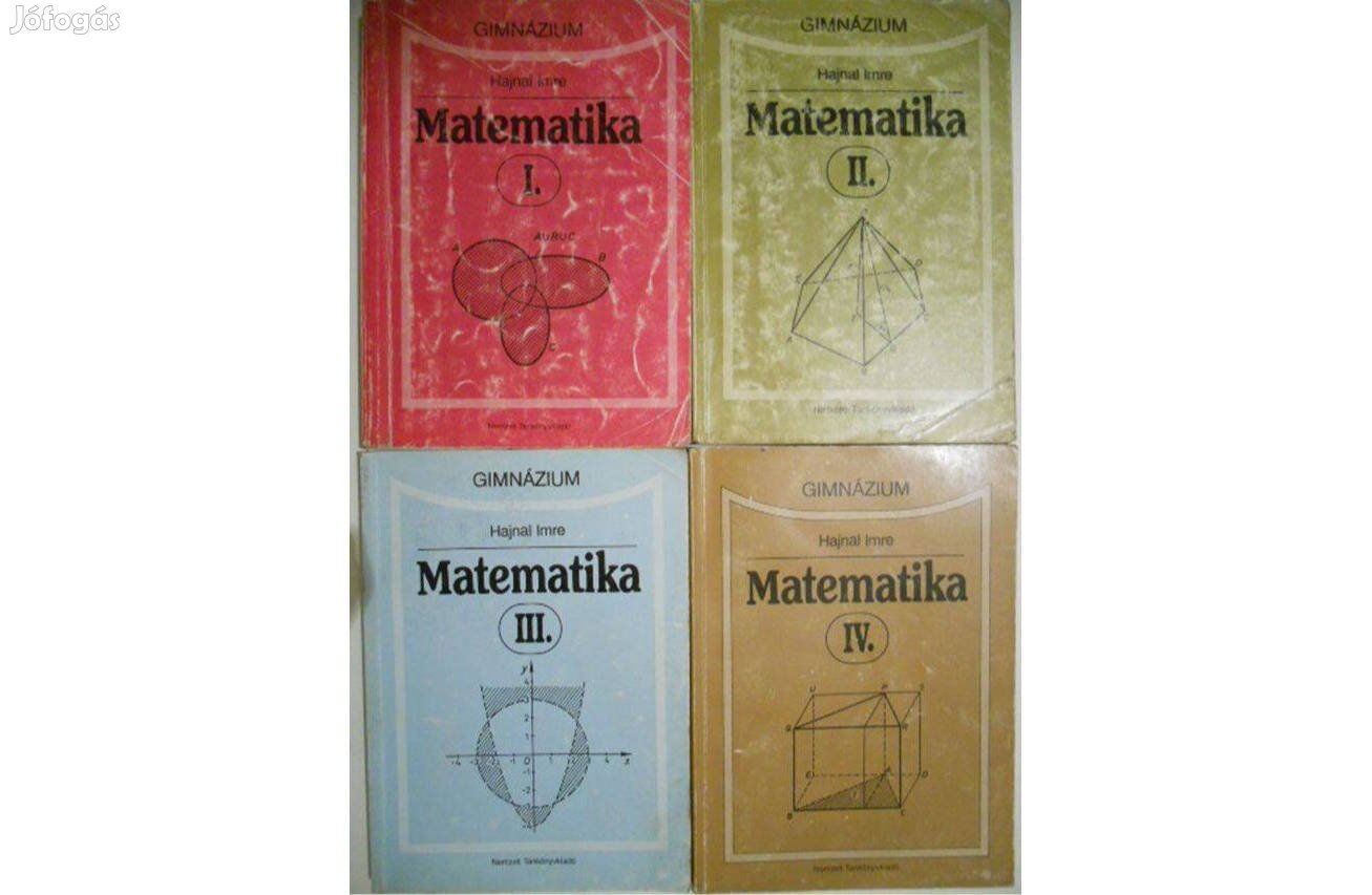 Hajnal Imre - Matematika I-IV. gimnázium könyv