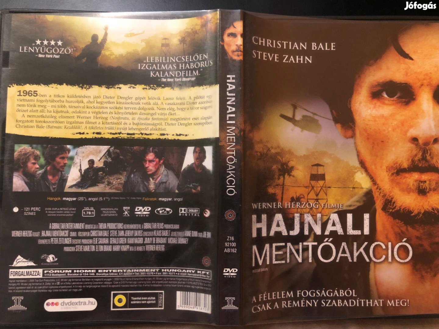 Hajnali mentőakció (karcmentes, Christian Bale) DVD