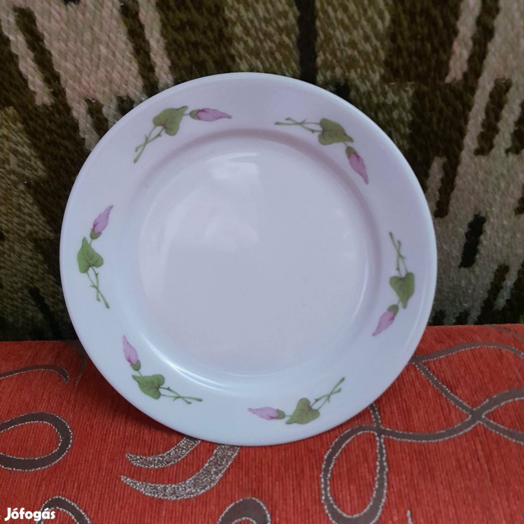 Hajnalka mintás alföldi porcelán lapostányér új állapotú