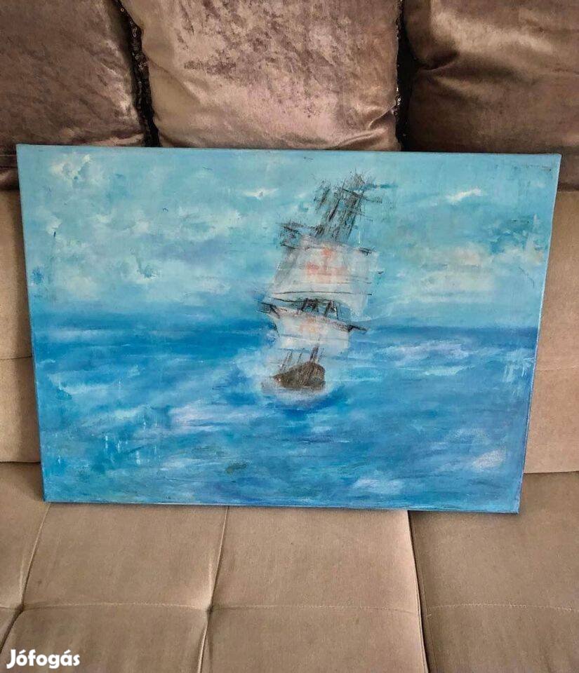 Hajó Festmény