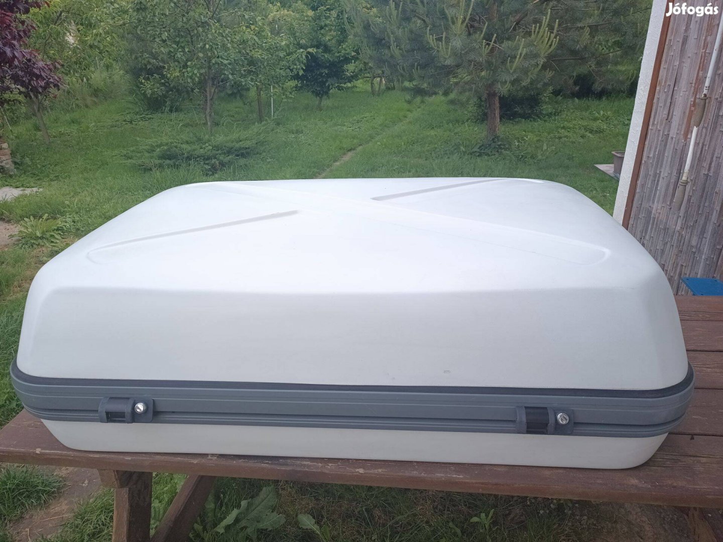 Hajó Lakóautó Lakókocsi Top Box Tetőbox 135x87x42 cm 460L