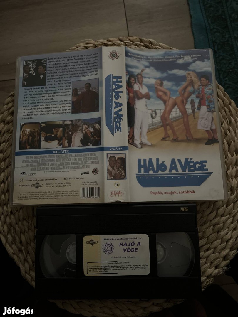 Hajó a vége vhs film