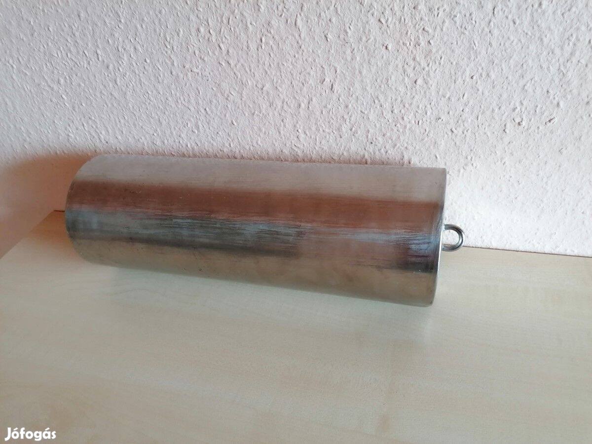 Hajó kikötő bója - rozsdamentes acél, 14 x 40 cm