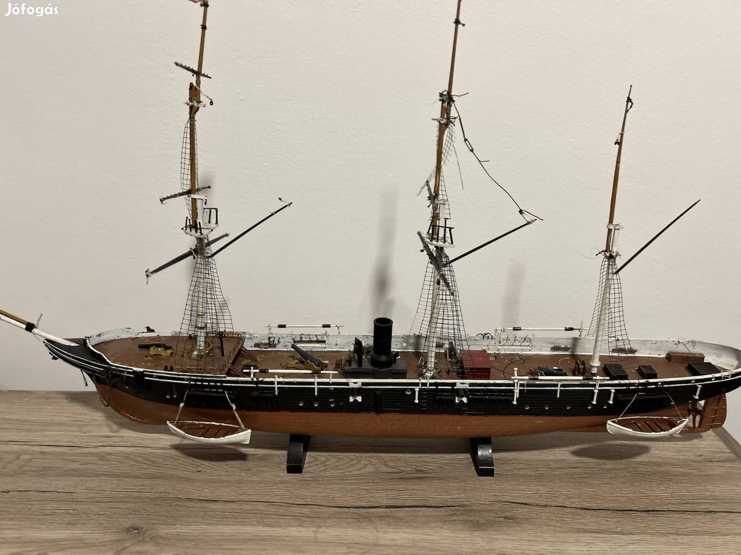 Hajó modell CSS Alabama 1:120