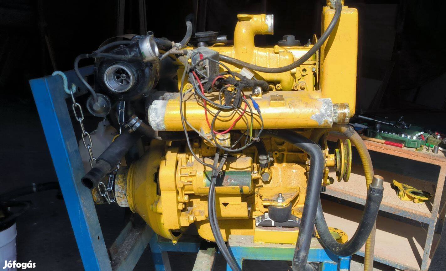 Hajómotor, VW 1,9 diesel, Volvo Penta DP. hajtóművel