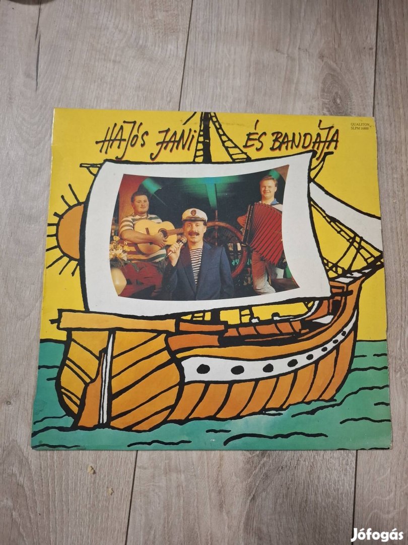 Hajós Jani bakelit lemez