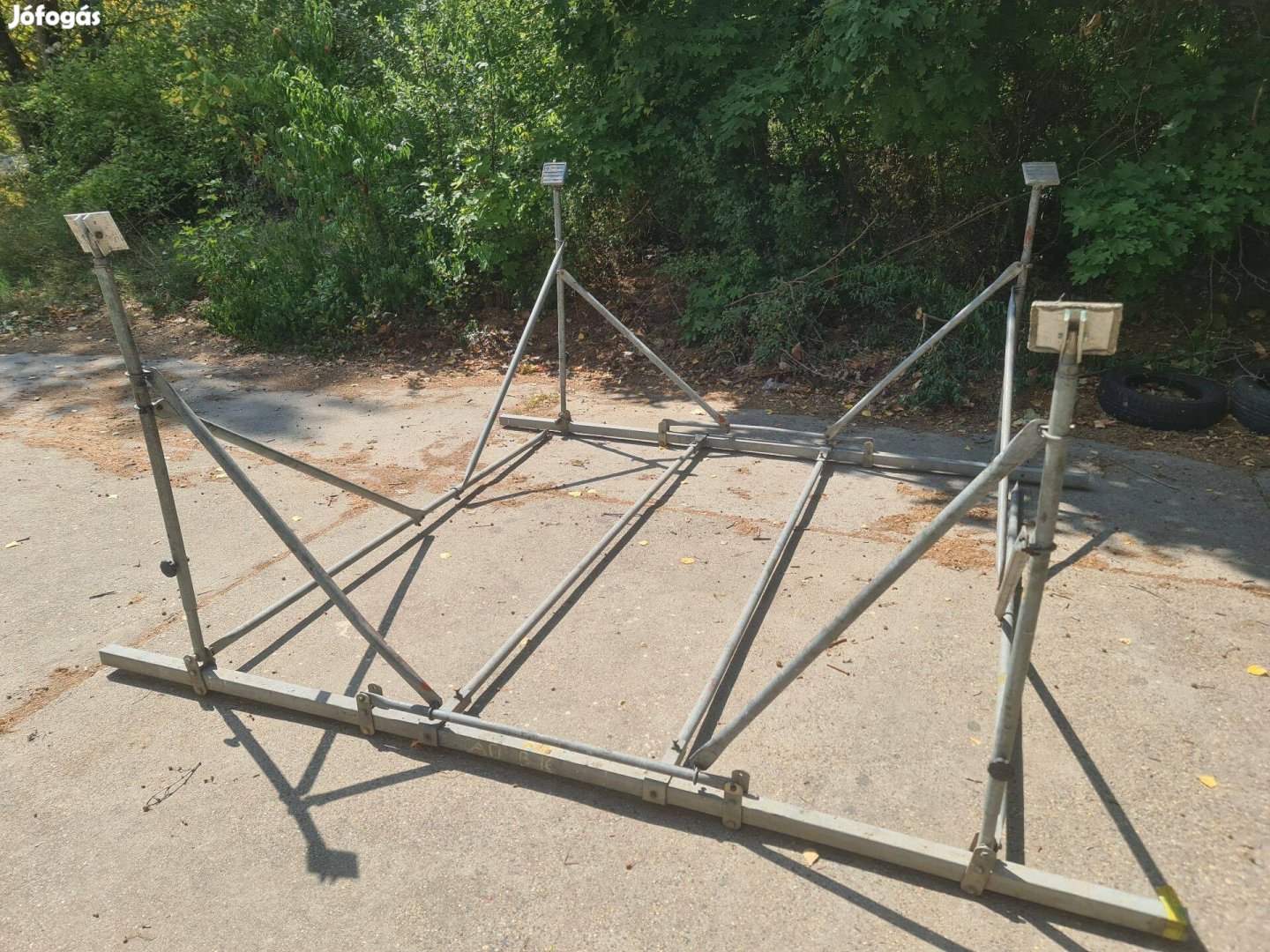 Hajótároló állvány, svéd, gyári