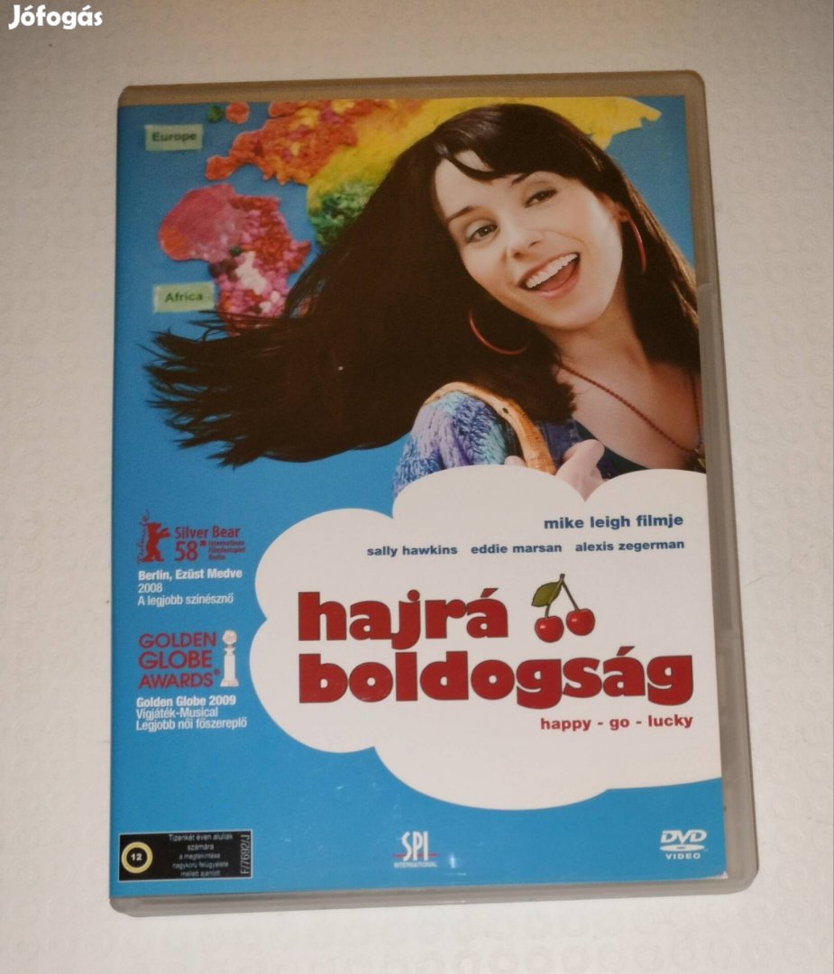 Hajrá boldogság dvd Mike Leigh filmje