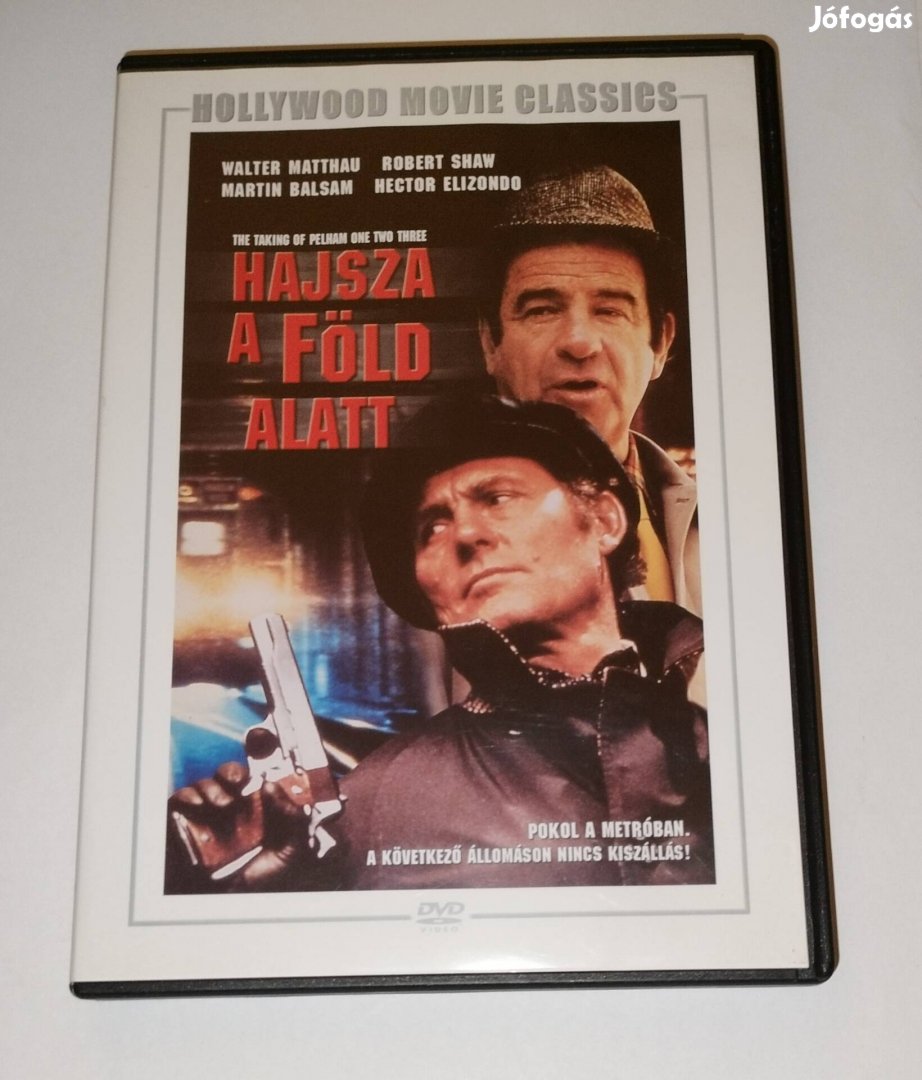 Hajsza a Föld alatt dvd Walter Matthau 