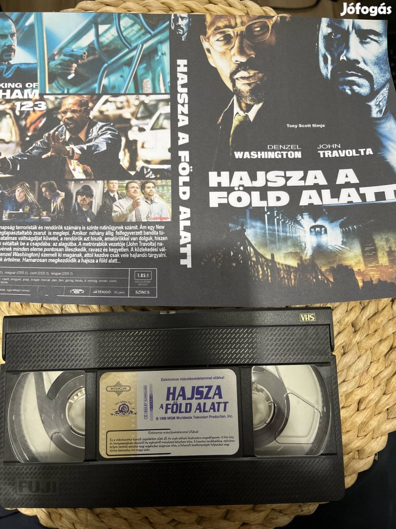 Hajsza a föld alatt vhs m