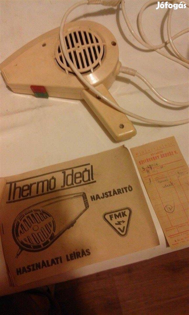 Hajszárító 1968-ból thermo ideál