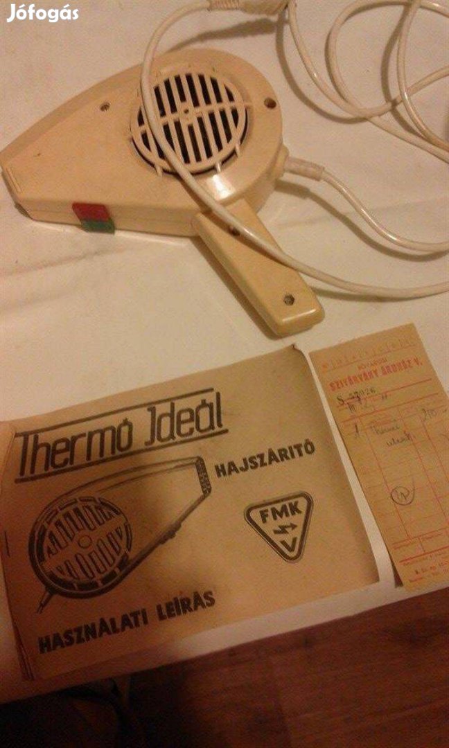 Hajszárító 1968-ból thermo ideál