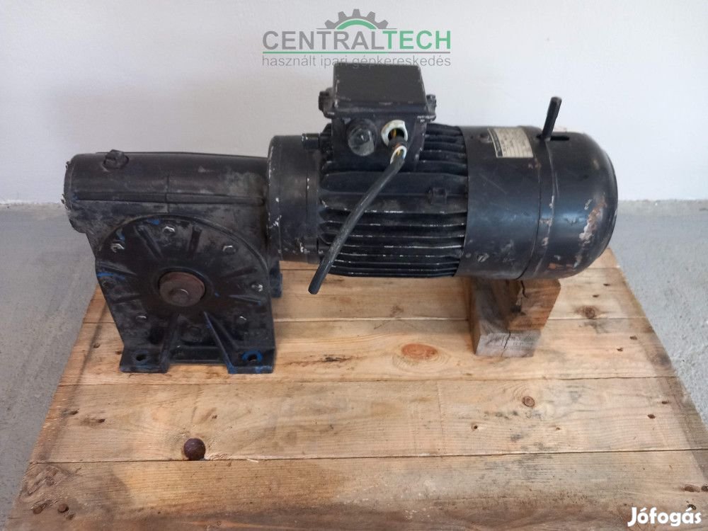 Hajtóműves villanymotor 1.5kw 1420 rpm