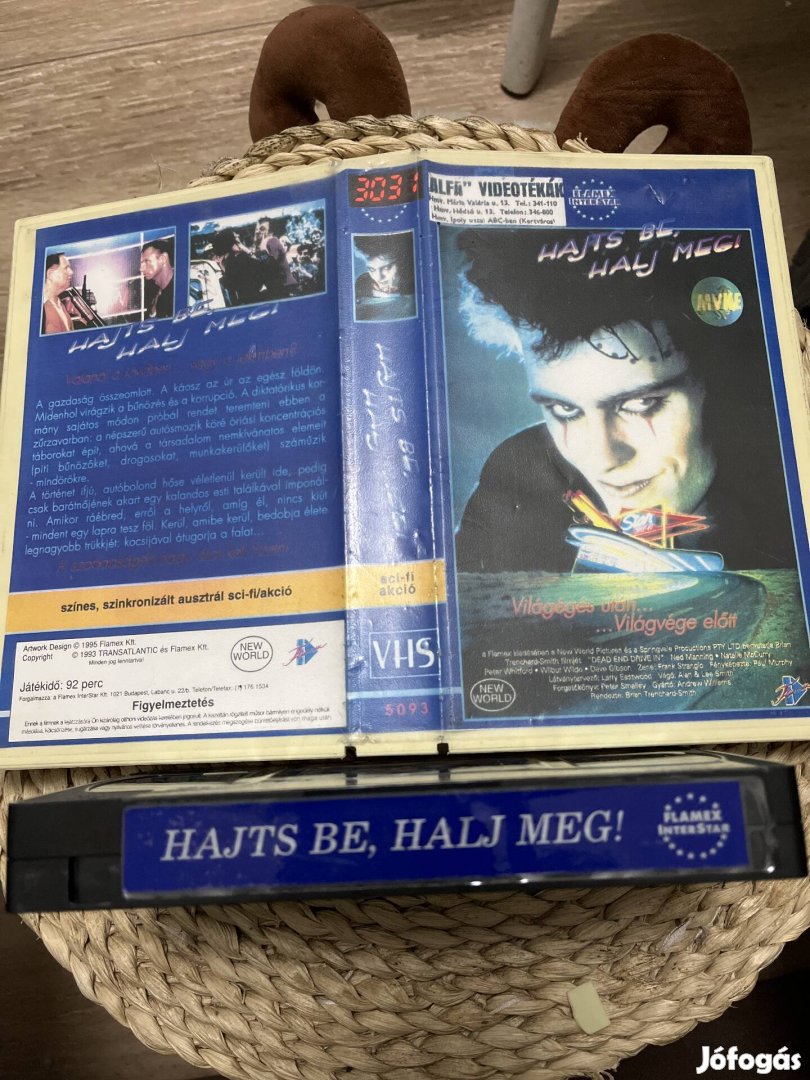 Hajts be halj meg vhs m