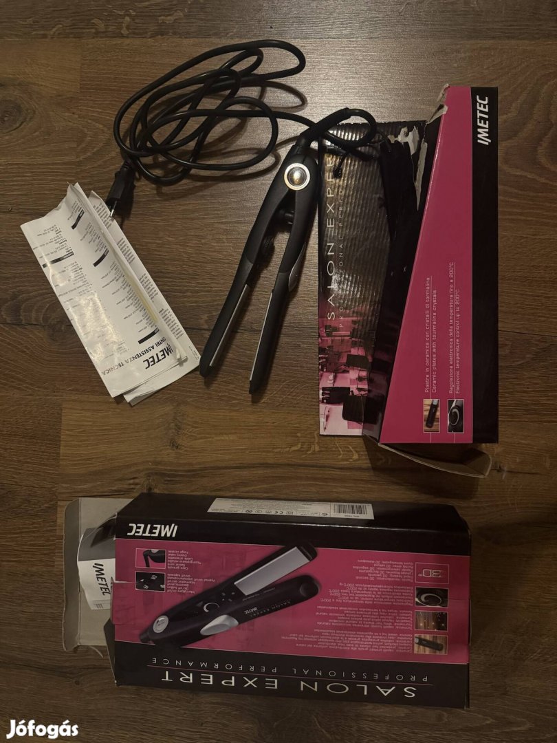 Hajvasaló / Hair Straightener - Imetec Salon Expert E11 50 (1229)