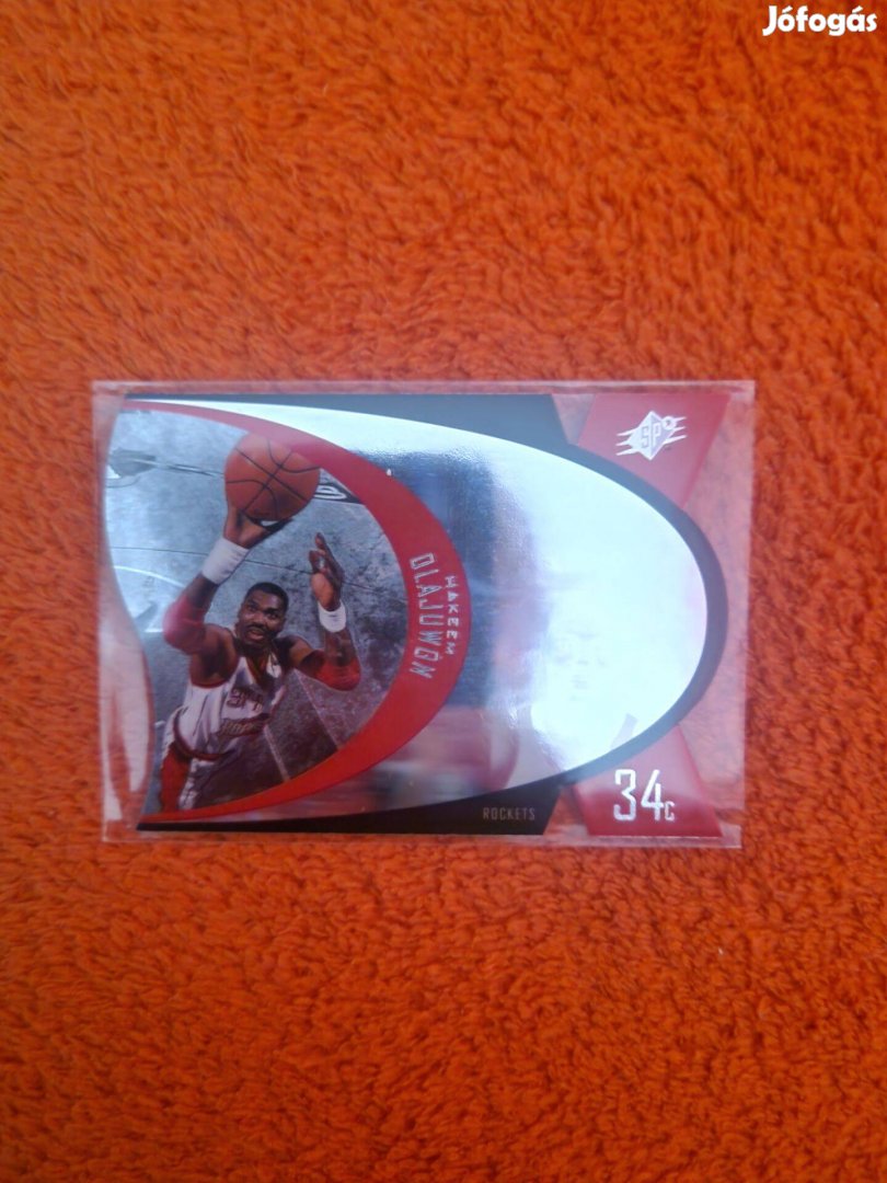 Hakeem Olajuwon Upper Deck Spx 1997-98 spx17 kosaras kártya