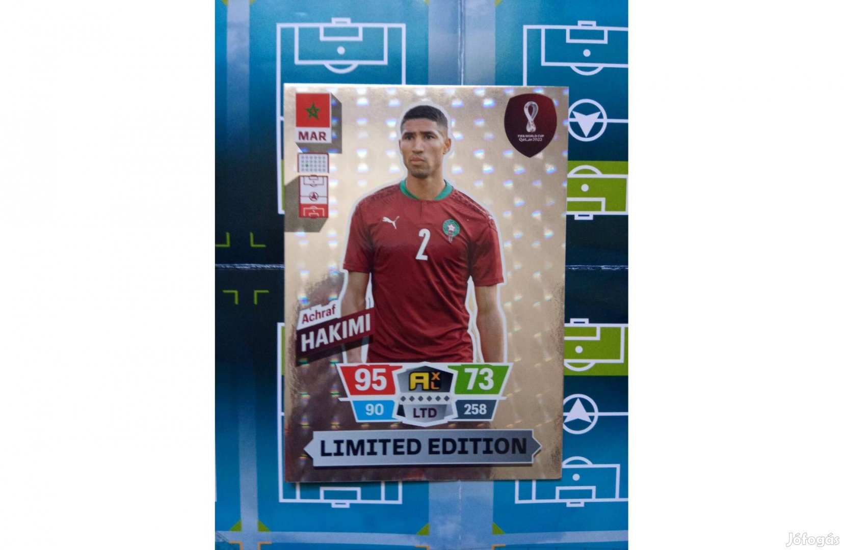 Hakimi (Marokkó) Panini Fifa World Cup 2022 Qatar XXL Limited kártya