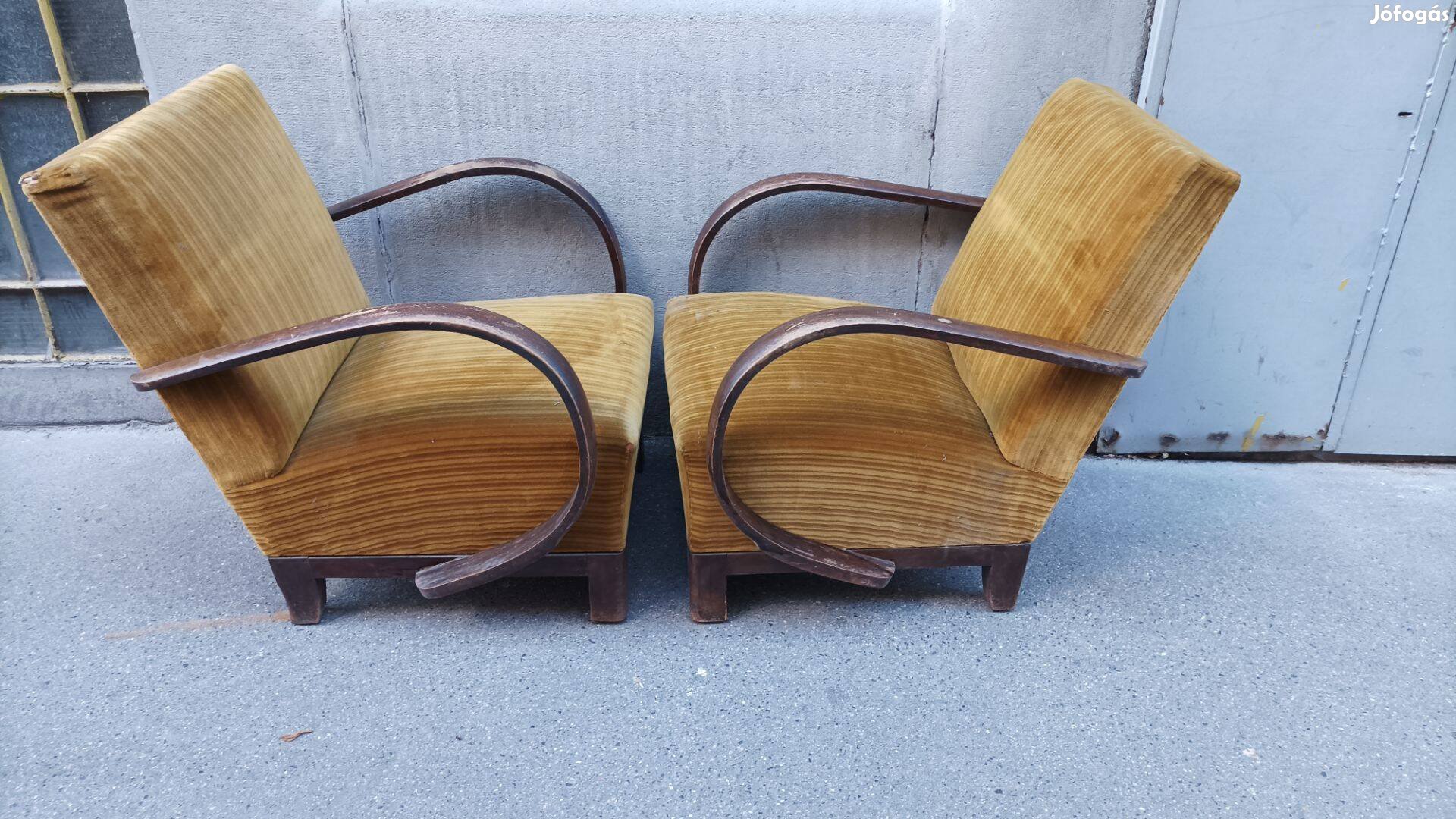 Halabala fotel párban