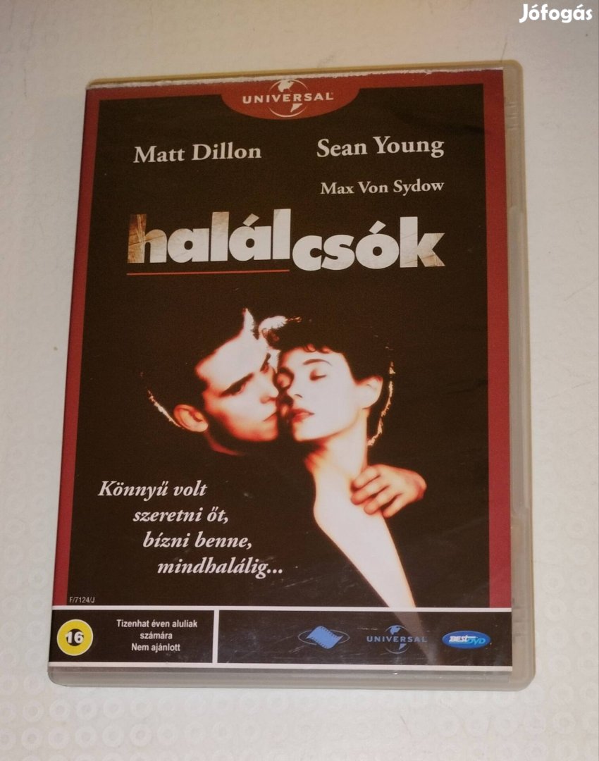 Halál csók Matt Dillon , Sean Young dvd